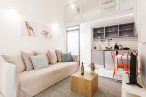 Relax in this funky loft next to metro!